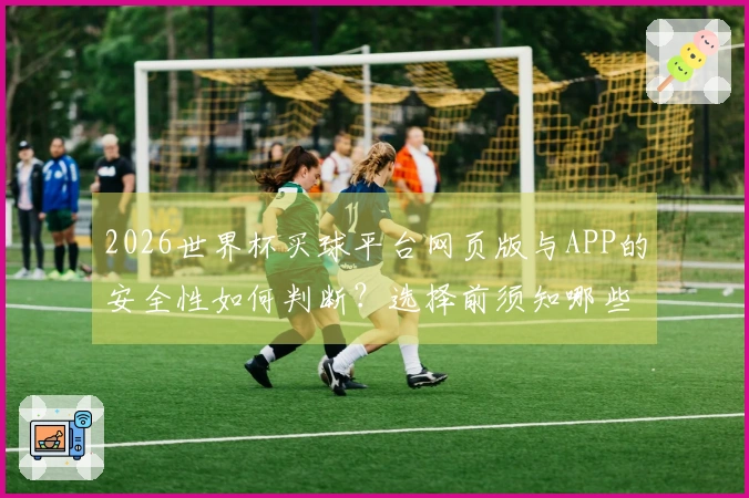 2026世界杯买球平台网页版与APP的安全性如何判断？选择前须知哪些关键因素？